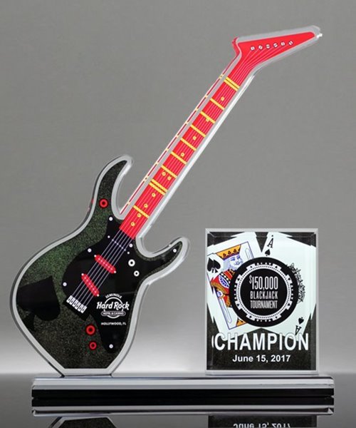 Picture of Custom Acrylic Guitar Award