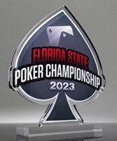 Picture of Acrylic Poker Ace Trophy