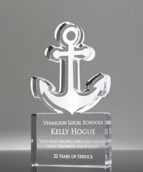 Picture of Acrylic Anchor Trophy