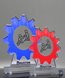 Picture of Acrylic Gear Trophy - Full Color Printed