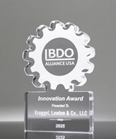 Picture of Innovation Gear Acrylic Award - Laser Engraved