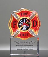 Picture of Firefighter Maltese Acrylic Award