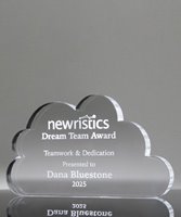 Picture of Dream Team Cloud Paperweight Trophy