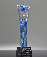 Picture of Art Glass Star Achiever Award