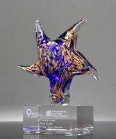 Picture of Astral Cosmos Art Glass Star