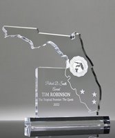 Picture of Florida Acrylic State Shape Trophy