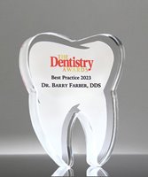 Picture of Custom Tooth Paperweight Award