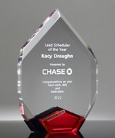 Picture of Marquis Diamond Red Acrylic Award