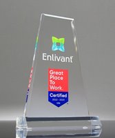 Picture of Clear Acrylic Prism Trophy