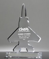 Picture of Acrylic Jet Fighter Award