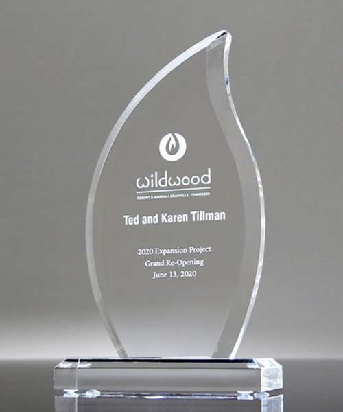 Picture of Inspiration Flame Acrylic Award