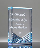 Picture of Whirlwind Blue Acrylic Trophy