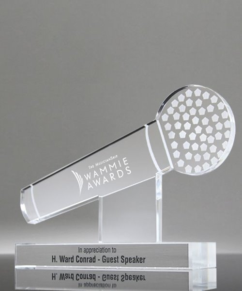 Picture of Acrylic Microphone Trophy