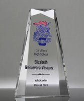 Picture of Full Color Beveled Jewel Award