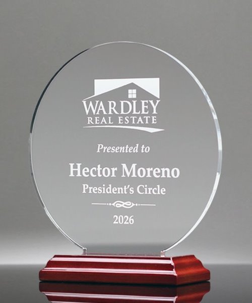 Picture of Acrylic Circle Award