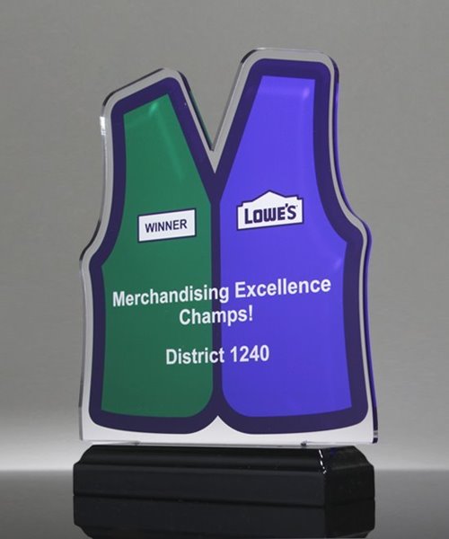 Picture of Acrylic Uniform Trophy - Corporate Edition