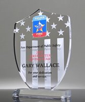 Picture of Firefighter Acrylic Shield Award