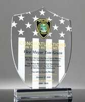 Picture of Police Shield Retirement Award