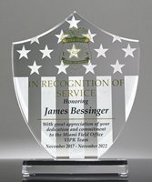 Picture of Service Recognition Award Shield