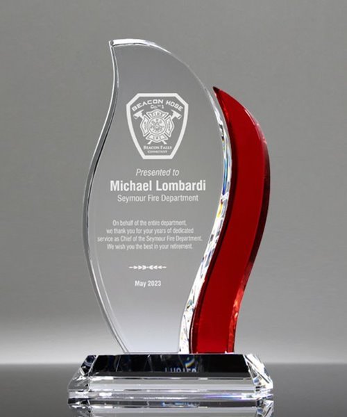 Picture of Firefighter Bravery Flame Trophy