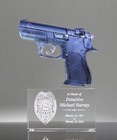 Picture of Acrylic Gun Trophy