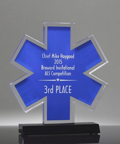 Picture of Acrylic Star of Life Award