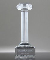 Picture of Iconic Column Crystal Award - Large Size