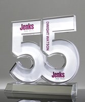 Picture of Number 55 Acrylic Award