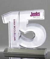 Picture of Number 15 Acrylic Award