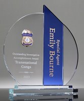 Picture of Law Enforcement Crystal Award