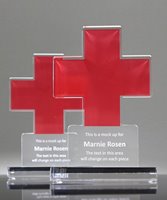 Picture of Red Cross Acrylic Award