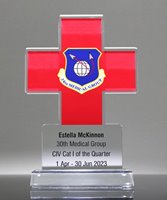 Picture of Medical Group Acrylic Cross Trophy