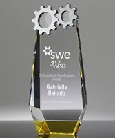 Picture of Connected Gears Crystal Award