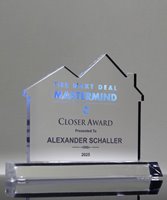 Picture of Multi-House Realtor Acrylic Award - Full Color Printed