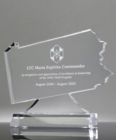 Picture of Pennsylvania Acrylic State Shape Trophy