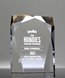 Picture of Spectra Prism Gold Acrylic Award - Small Size