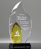 Picture of Dedication Crystal Award