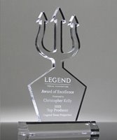 Picture of Acrylic Trident Award