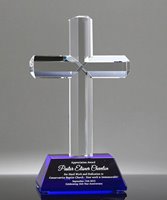 Picture of Beveled Cross Crystal