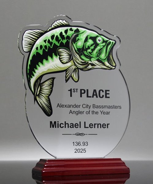 Picture of Sport Fishing Acrylic Trophy