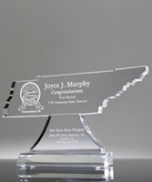 Picture of Tennessee Acrylic State Shape Trophy