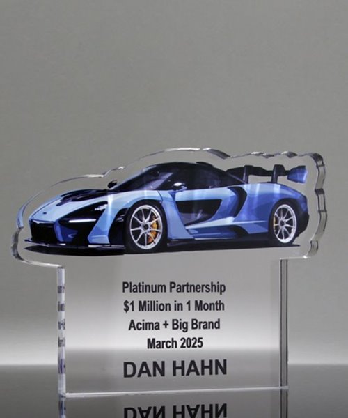 Picture of Acrylic Supercar Trophy - Mclaren P1