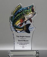 Picture of Master Angler Acrylic Fishing Award