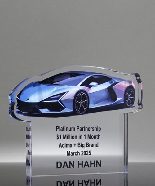 Picture of Acrylic Supercar Trophy - Lamborghini Revuleto