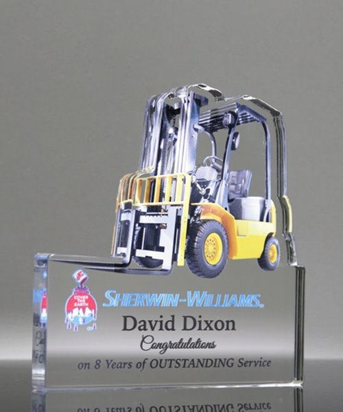 Picture of Acrylic Forklift Trophy