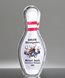 Picture of 1 Inch Thick Bowling Pin Acrylic Award