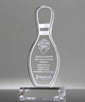 Picture of Acrylic Bowling Pin Trophy