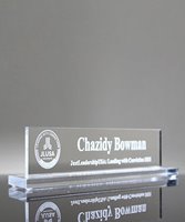 Picture of Acrylic Desk Name Block