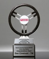 Picture of Steering Wheel Champion Trophy