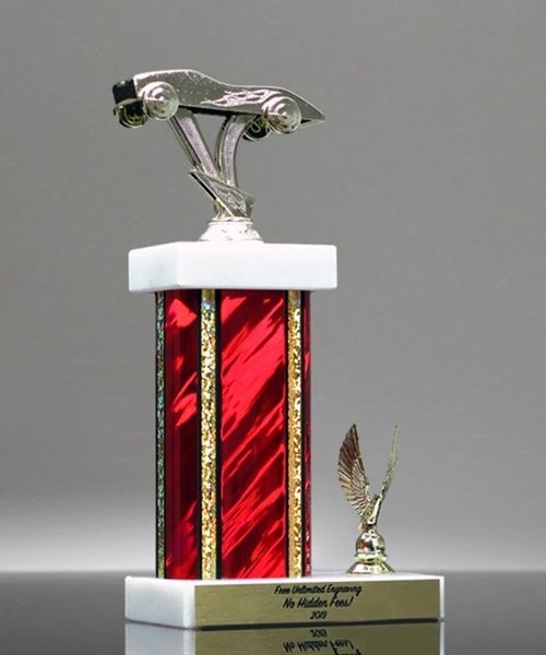 Picture of Classic Pinewood Derby Trophy